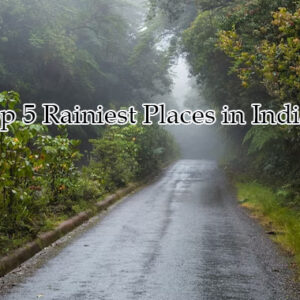 Top 5 Rainiest Places in India