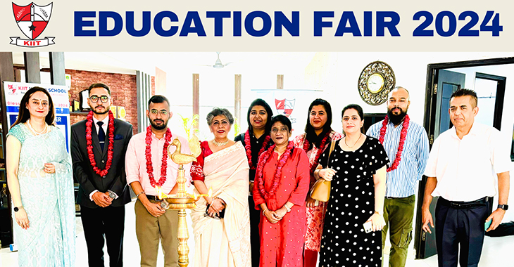 KIIT World School Pitampura organized a Education Fair