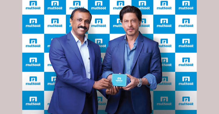 Shah Rukh Khan is the new brand ambassador for Muthoot Pappachan Group