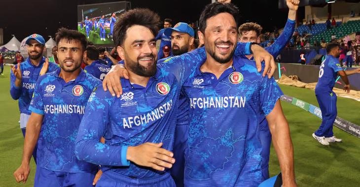 T20 World Cup: Rashid says He's proud of his team after securing an SF berth