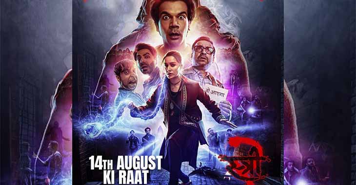 Stree 2: Rajkummar Rao and Shraddha Kapoor feature in the horror comedy