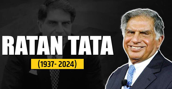 Ratan Naval Tata, Chairman Emeritus of Tata Sons passed away