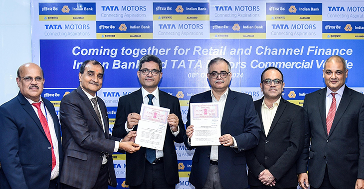 Indian Bank signs MoU with Tata Motors to offer commercial vehicle financing solutions