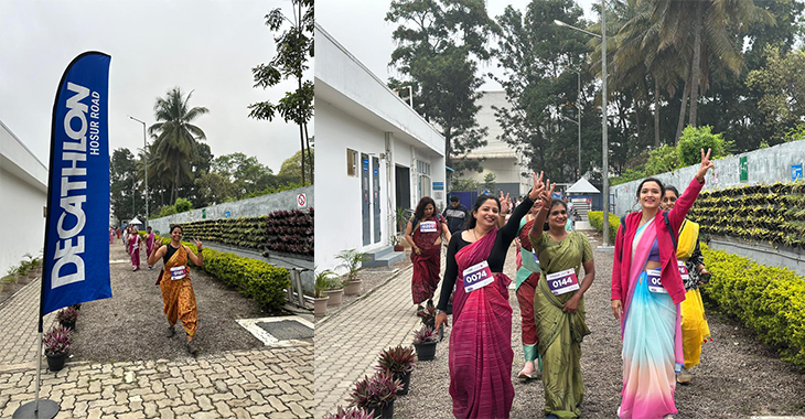 Motherhood Hospitals Collaborates with Decathlon to Celebrate the 3K Saree Run