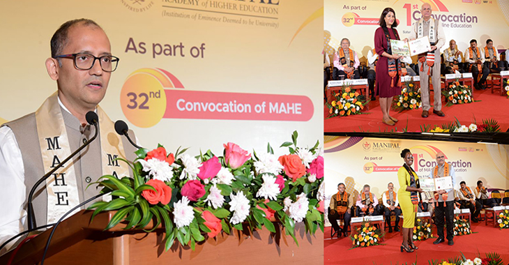 MAHE creates a landmark in Digital Education by conducting the First Convocation for Online Graduates