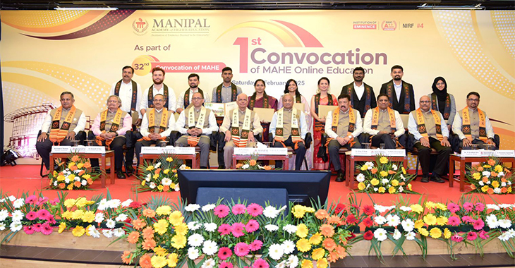 MAHE creates a landmark in Digital Education by conducting the First Convocation for Online Graduates